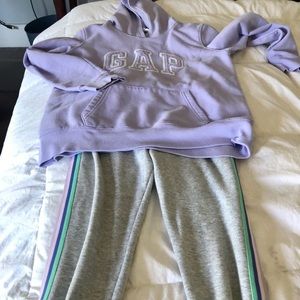 Gap Kids girls hoody and sweat pants